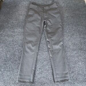 Myles‎ Pants Mens 30x30 Gray Athletic Slim Performance Stretch Casual Everyday
